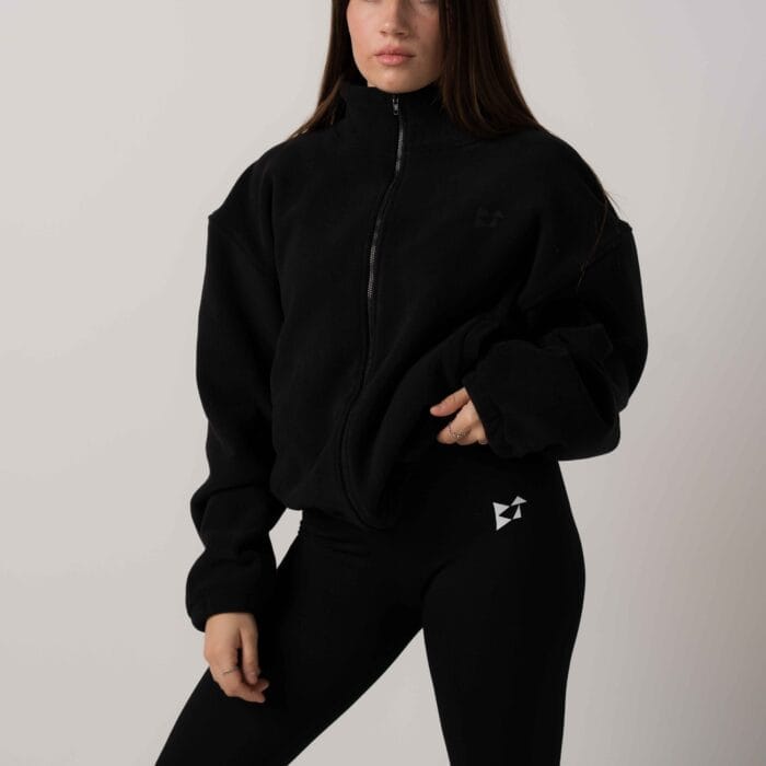 Femme Fleece Jacket onyx black