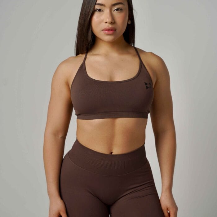 Vivid Seamless Chocolate Brown Bra
