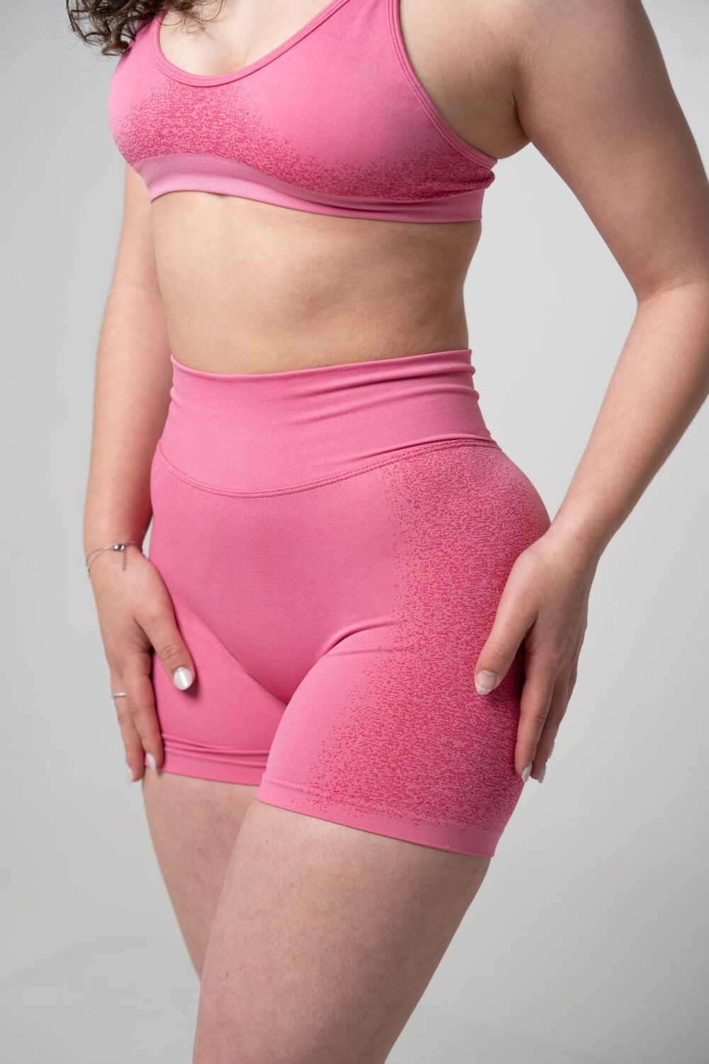 Aligned Shorts Pink