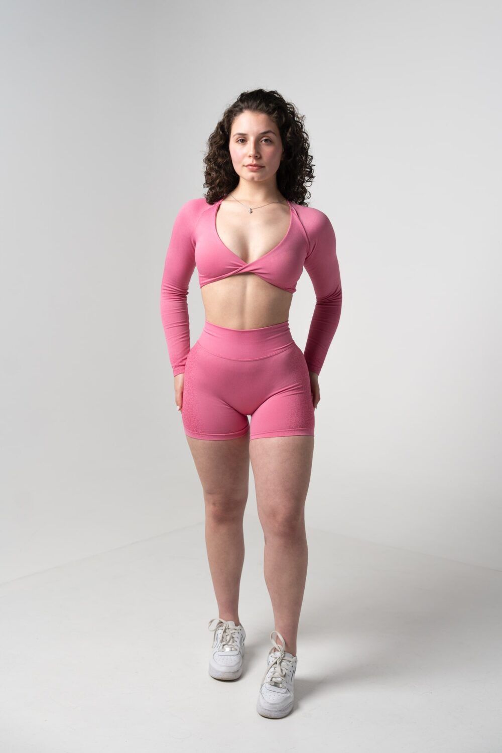 Aligned Shorts Pink - Image 4