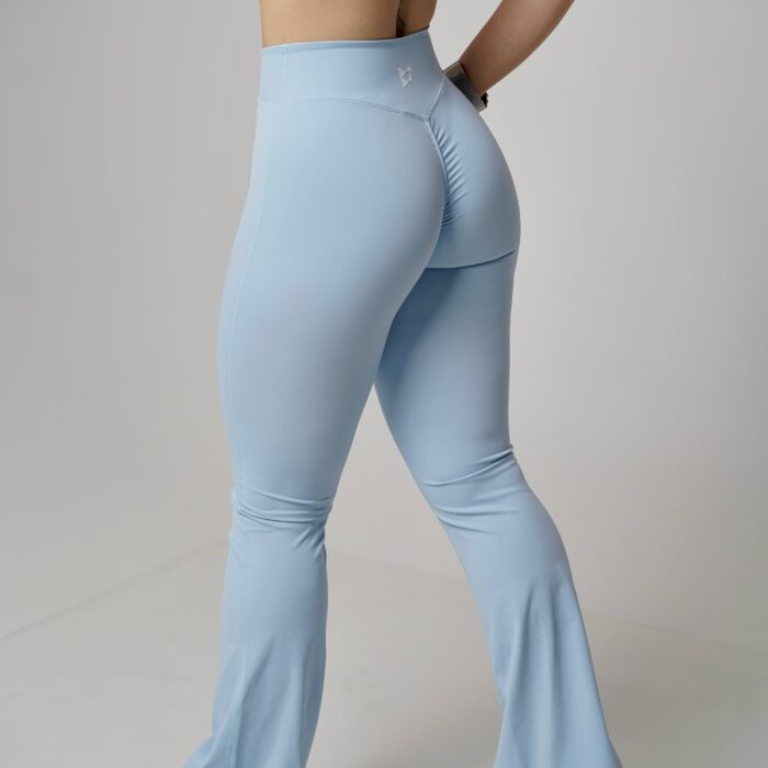 Avelyn Highwaist Flare Leggings Baby Blue