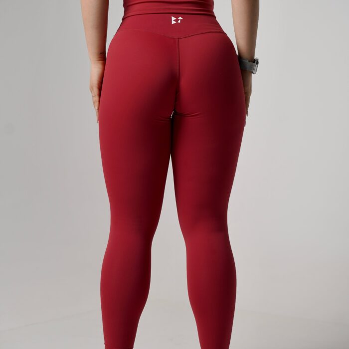 Avelyn Cherry Red leggings